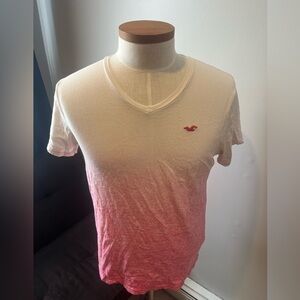 Hollister V-Neck Tee, Size: Medium